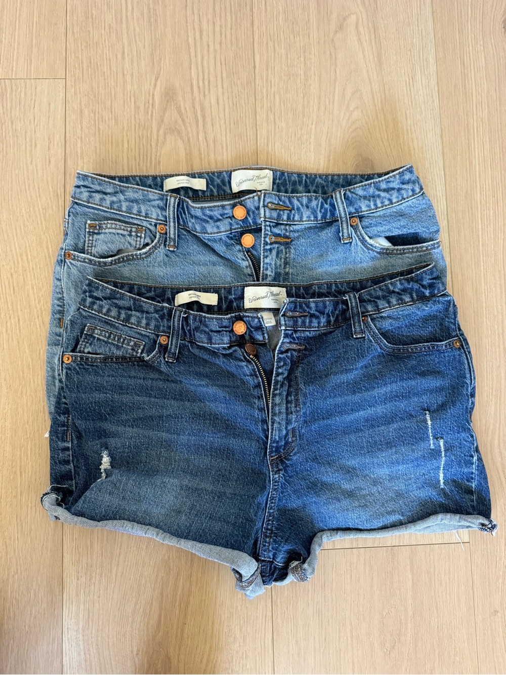 2 Universal Thread Denim Shorts size 12